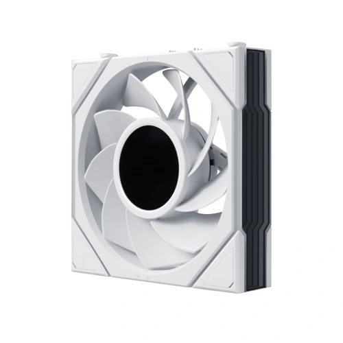 Lian Li UNI Fan TL LCD Flex Wireless ARGB White 120mm Reverse Blade Cabinet Fan, Triple Pack